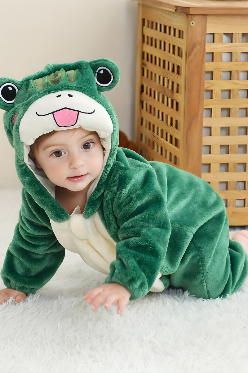 Schattenfrogs Onesie für Kinder – Bequeme und Verspielte Outfit für Abenteuer-Meine Verkleidungskiste