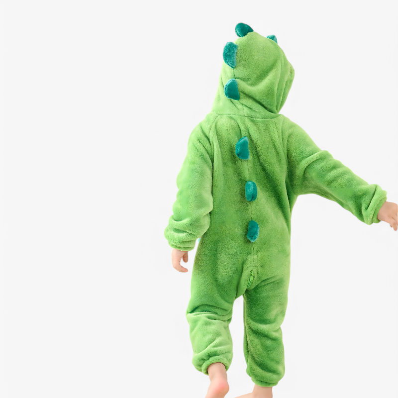 Dinosaurier Onesie für Kinder – Weich und Bequem mit Kapuze-Meine Verkleidungskiste
