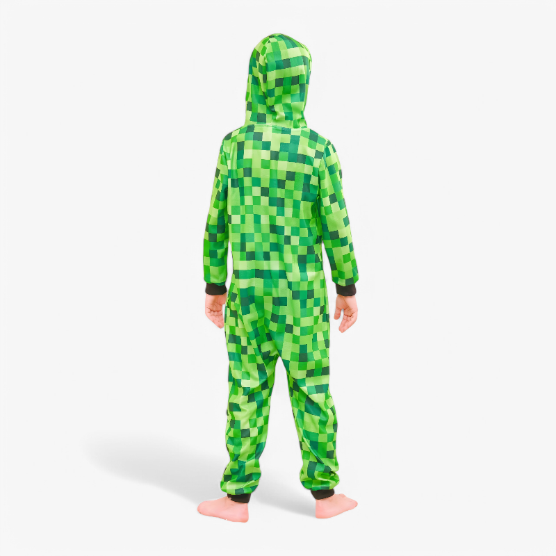 Minecraft Overall für Kinder - Weicher Polyester-Meine Verkleidungskiste