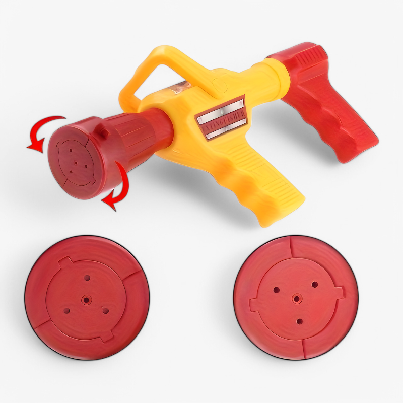 Feuerwehrmann Spielzeugset für Kinder – Inklusive Helm, Wasserpistole und Tank-Meine Verkleidungskiste
