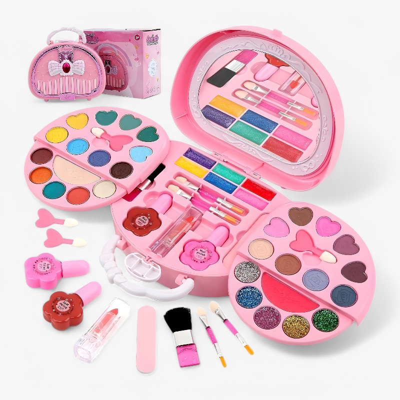 Princess Glam - Make-up Set für Mädchen mit Kosmetiktasche-Meine Verkleidungskiste