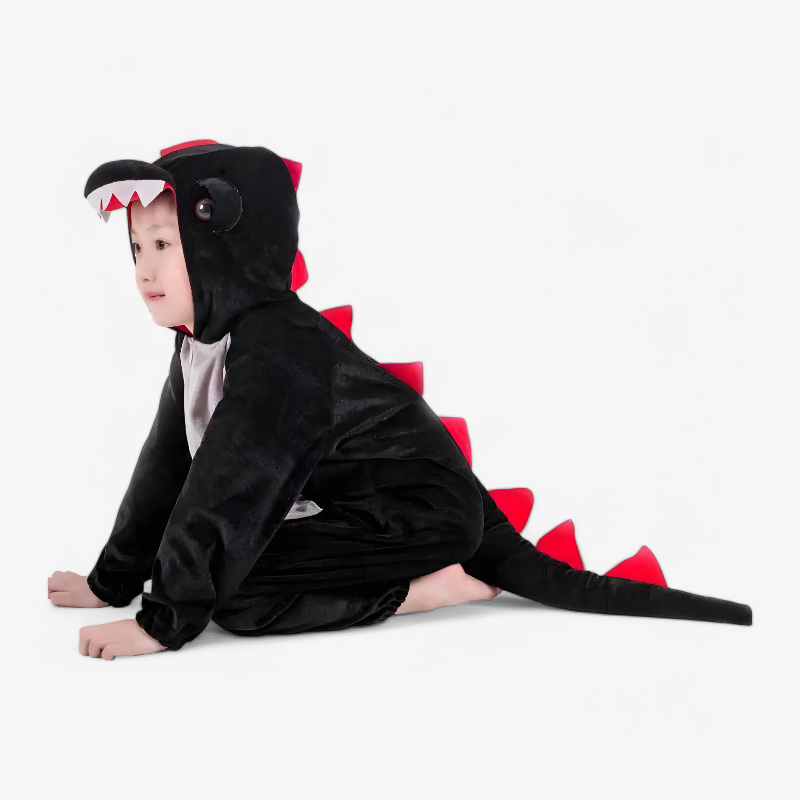Dinosaurier-Overall für Kinder – Inklusive Kapuze und Schwanz-Meine Verkleidungskiste