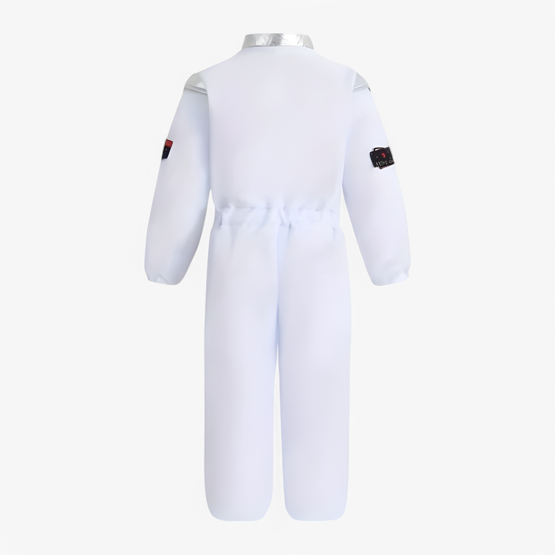 Astronauten Kostüm für Kinder – Inklusive Helm und Raumfahrt-Patches-Meine Verkleidungskiste