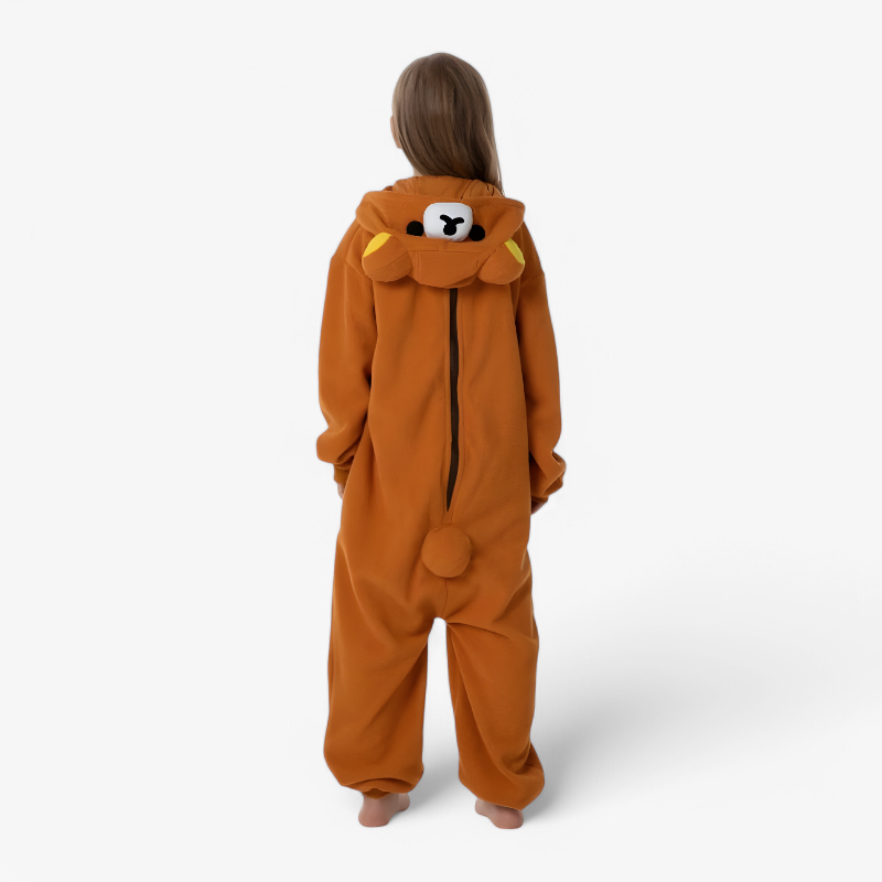 Süßer Bären-Overall für Kinder – Bequeme Outfit für Zuhause-Meine Verkleidungskiste