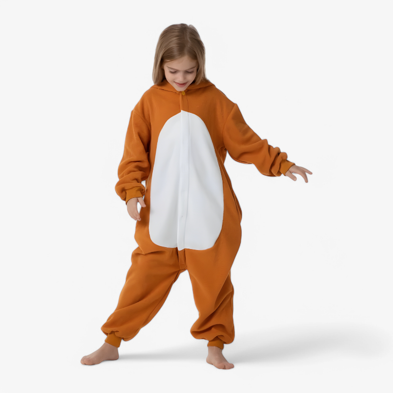 Süßer Bären-Overall für Kinder – Bequeme Outfit für Zuhause-Meine Verkleidungskiste