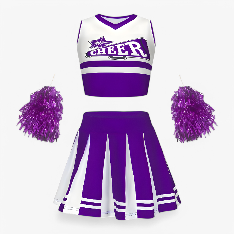 Cheerleading Kostüm für Kinder – Sportliche Outfit-Meine Verkleidungskiste