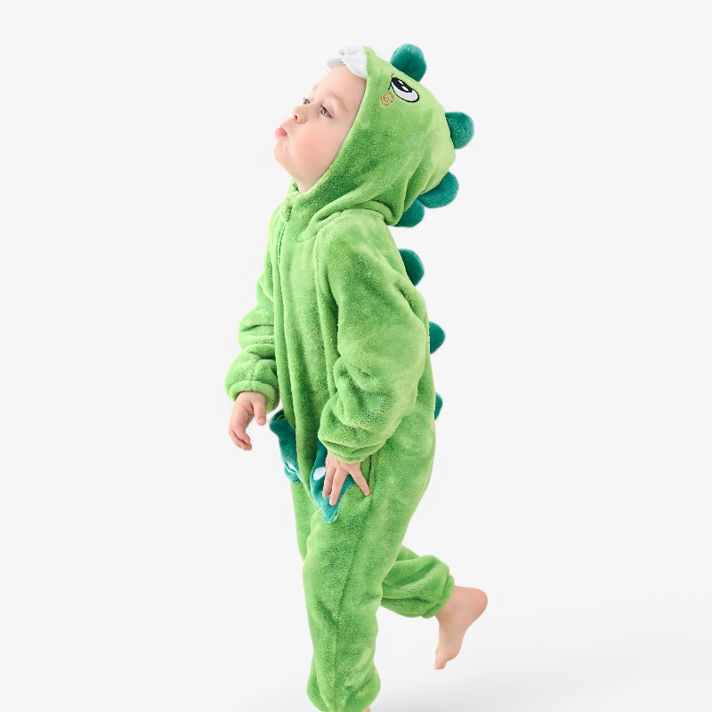 Dinosaurier Onesie für Kinder – Weich und Bequem mit Kapuze-Meine Verkleidungskiste