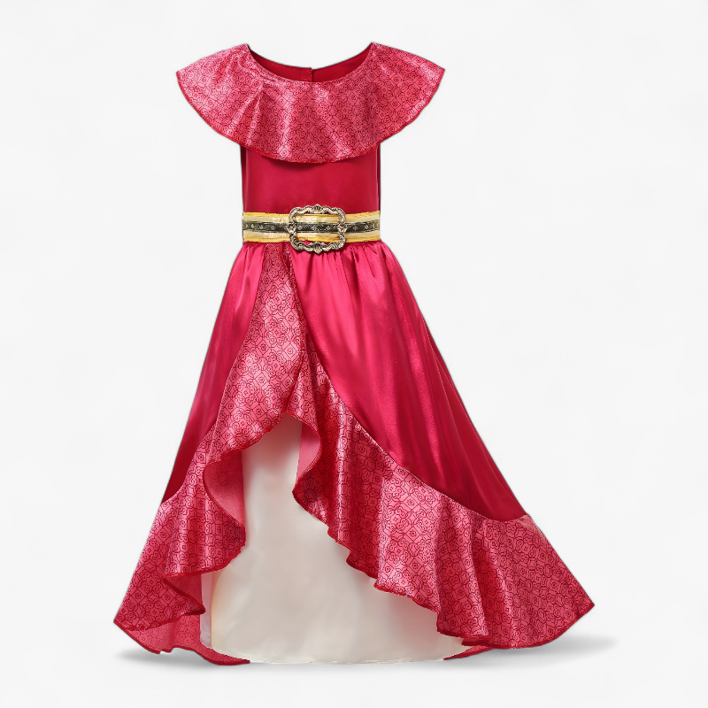 Elegantes Prinzessinnenkleid für Kinder – Inklusive Tiara, Zauberstab und Schmuck-Meine Verkleidungskiste