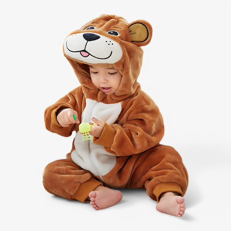 Süße Bären-Overall für Kinder – Bequeme und Verspielte Outfit für Abenteuer-Meine Verkleidungskiste