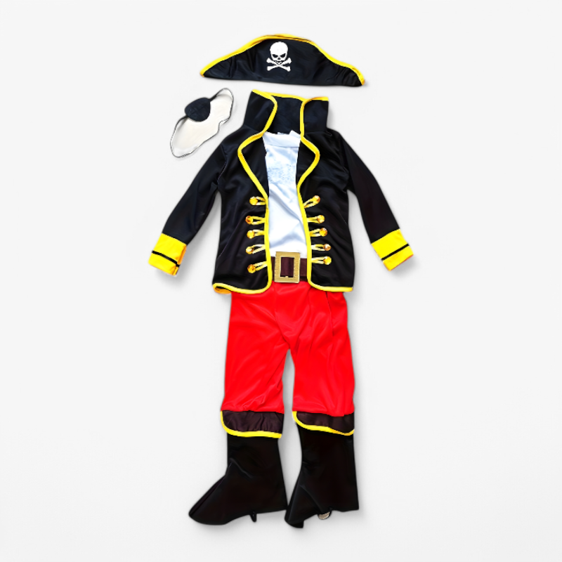 Coole Piraten Outfit für Kinder – Komplettes Set mit Hut und Schwert-Meine Verkleidungskiste