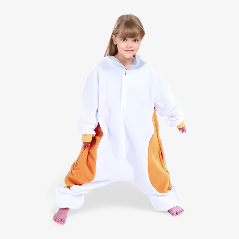 Hamster Overall für Kinder – Weich und Bequem mit Kapuze und Schwanz-Meine Verkleidungskiste