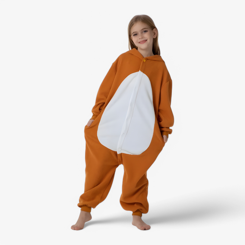 Süßer Bären-Overall für Kinder – Bequeme Outfit für Zuhause-Meine Verkleidungskiste